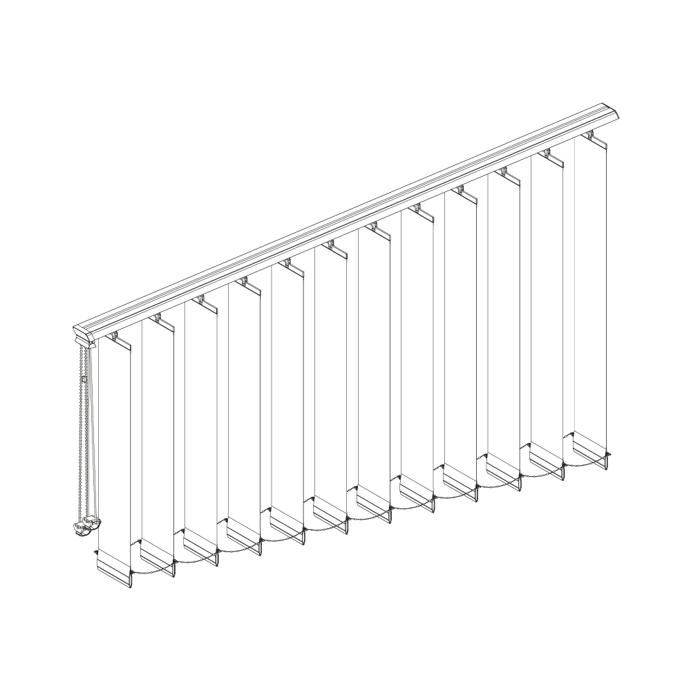 Rail incurvé