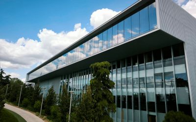 Láminas de control solar en oficinas del Real Madrid